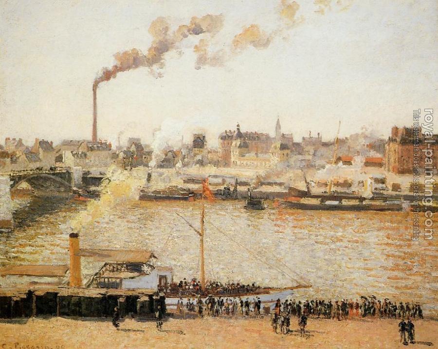 Camille Pissarro : Rouen, Saint-Sever, Morning